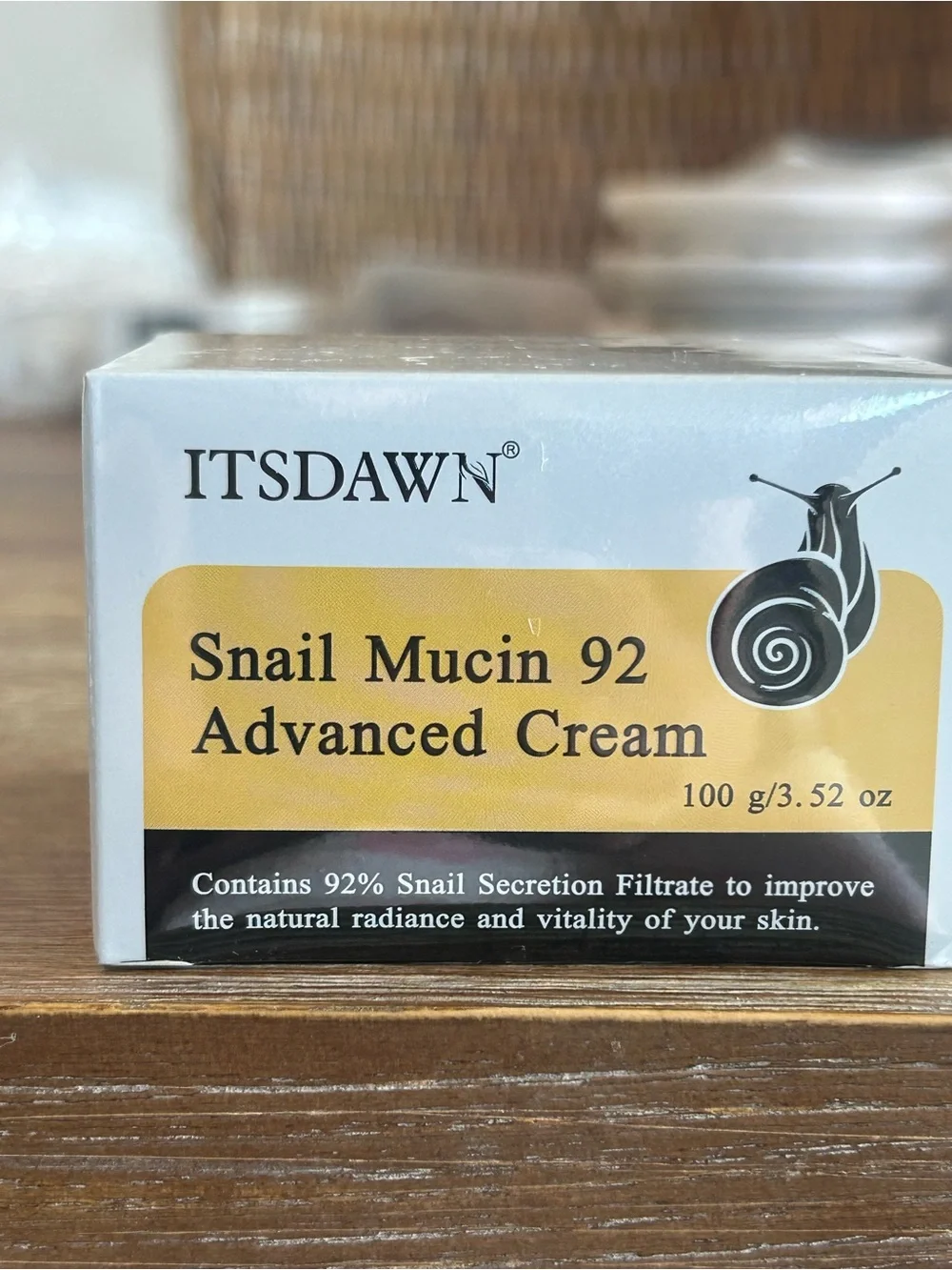 ITSDAWN Snail Mucin 92 Advanced Cream!